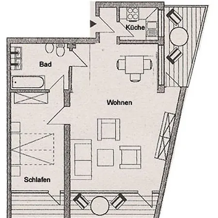Apartmán 3-22, Haus Sylter Welle Mit 3 Balkonen, Seeblick, Wlan *